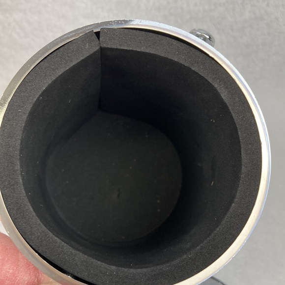 Diamond Plate Chrome Motorcycle Cup Holder NIB - Picture 11 of 14